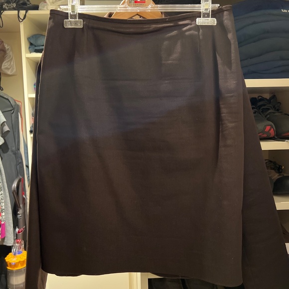 Eli Tahari Brown Suit Size 10 - Picture 2 of 4